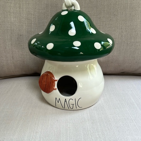 Rae Dunn Other - RAE DUNN  New Ceramic Mushroom Birdhouse